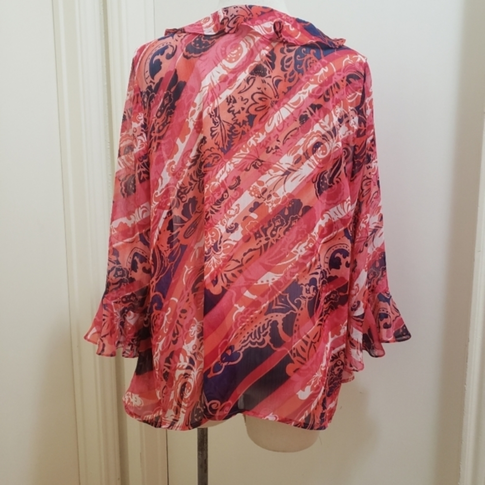 3for$20 cute see through blouse - Picture 5 of 6